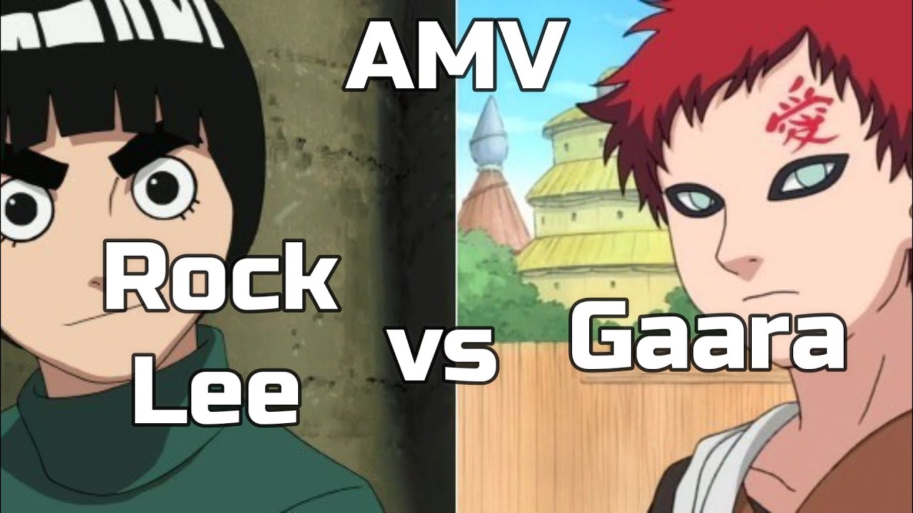 Бой гаары. Gaara Rock Lee битва. Рок ли и Гаара бой. Рок ли против Гаары. Гаара и ли.