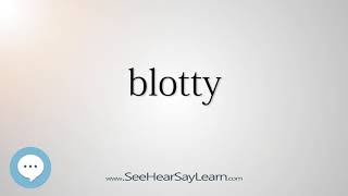 Blotty