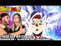GIRLFRIEND S FIRST TIME REACTION TO ULTRA INSTINCT DBS Episode 129 