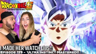 GIRLFRIEND’S FIRST TIME REACTION TO ULTRA INSTINCT!! DBS Episode 129