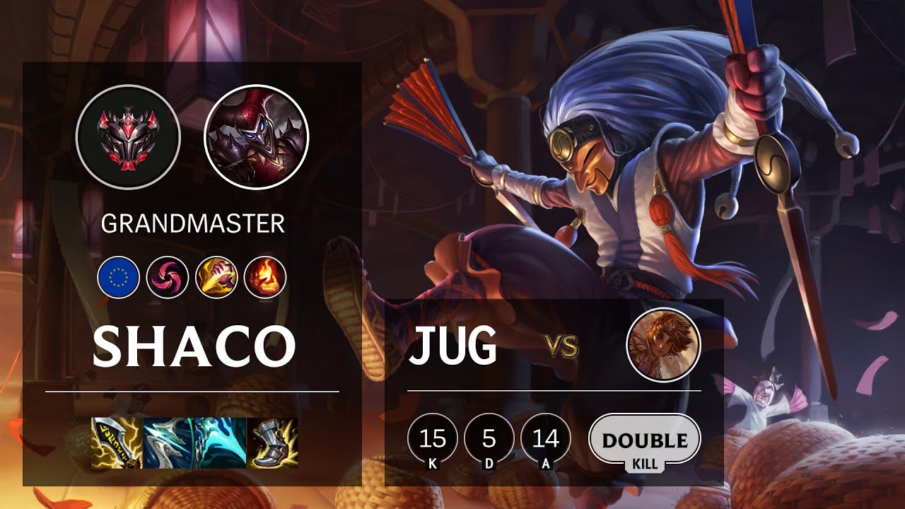 Shaco Jungle vs Taliyah - EUW Grandmaster Patch 10.25b