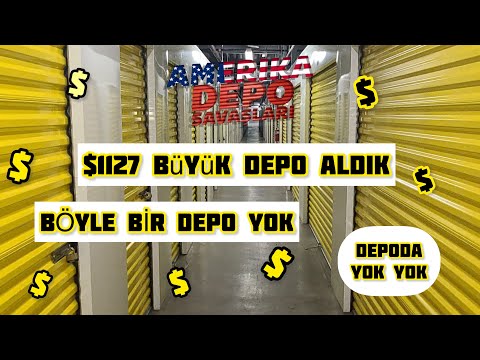 23- $1127 dolarlık depo aldık Bakalım neler bulduk ?  kazandık mı ? kaybettik mi ?