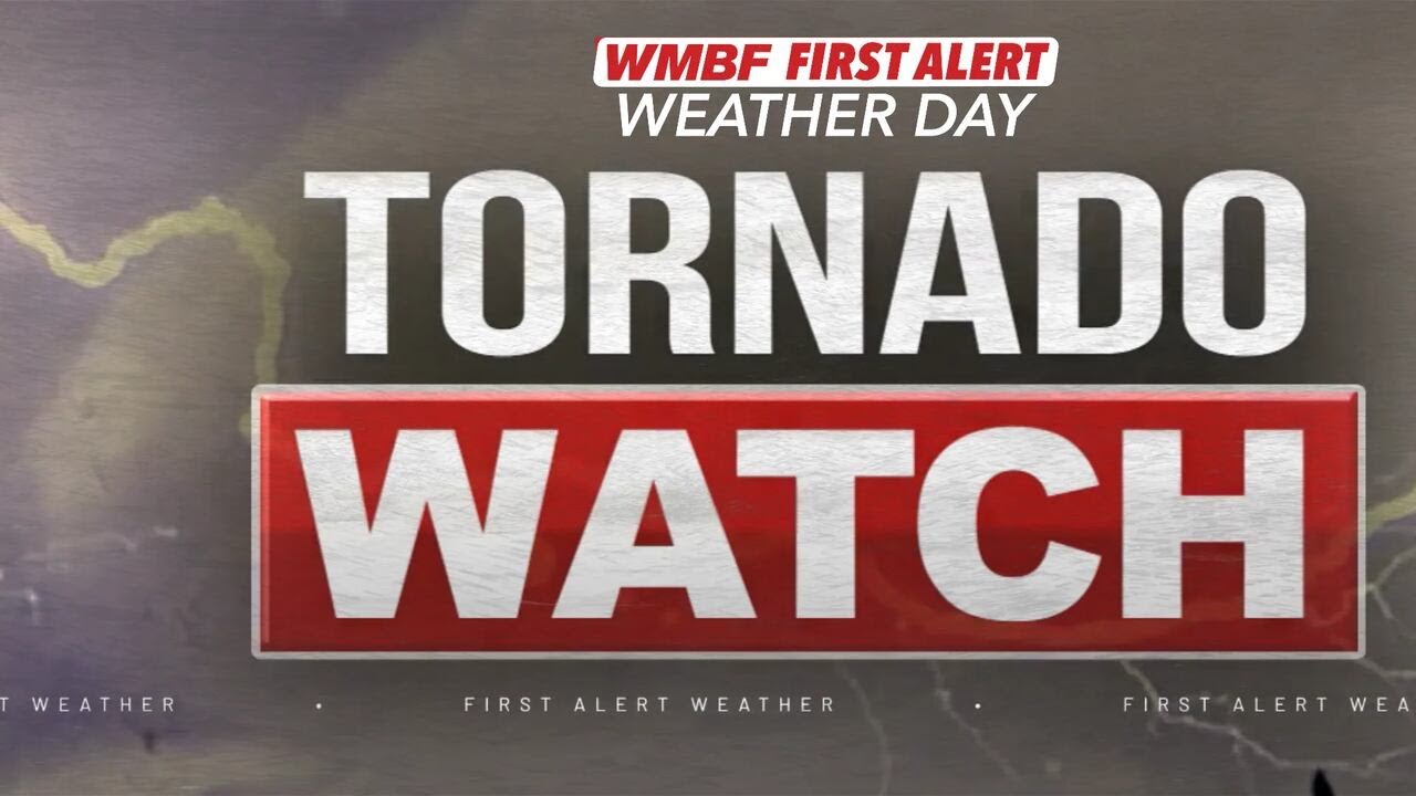 FIRST ALERT WEATHER DAY: TORNADO WATCH now in effect - YouTube