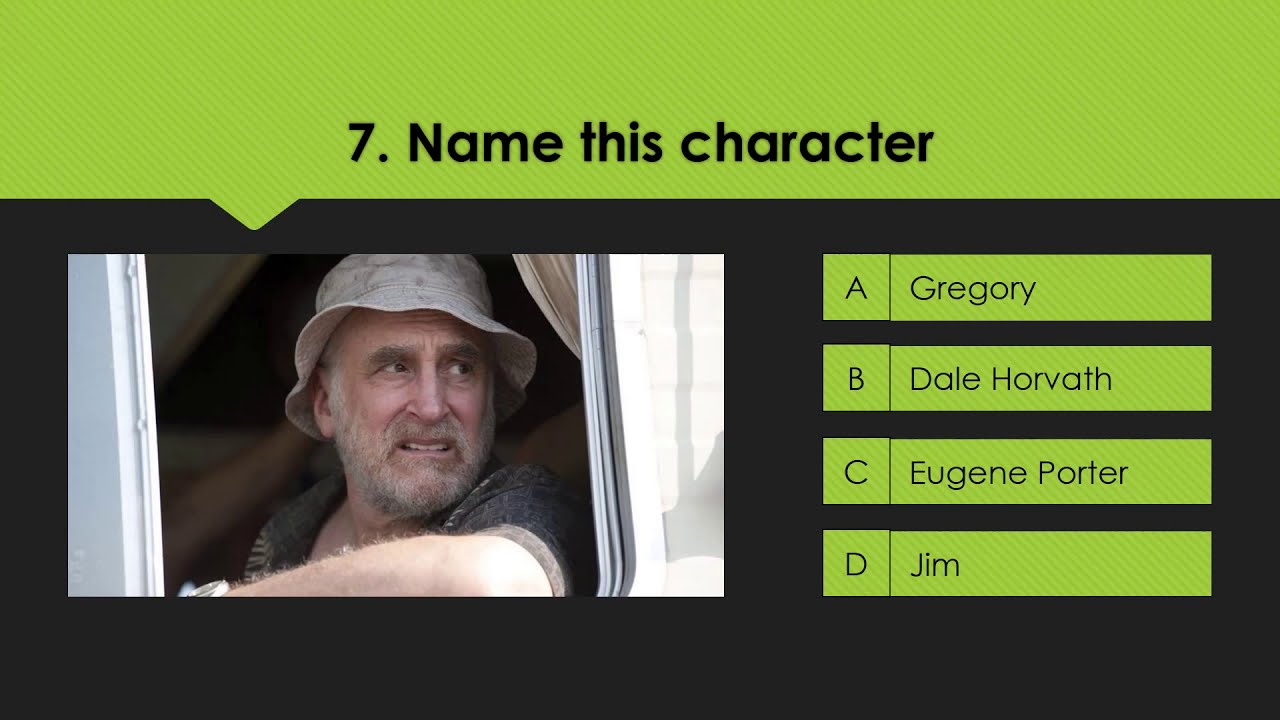 The Walking Dead Characters Quiz Scuffed Entertainment