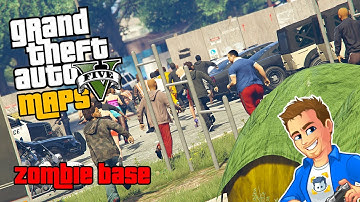 GTA 5 Map Editor Maps - Zombie Base | GTA 5 Custom Map for GTA V Map Editor Mod | GTA 5 PC Mods