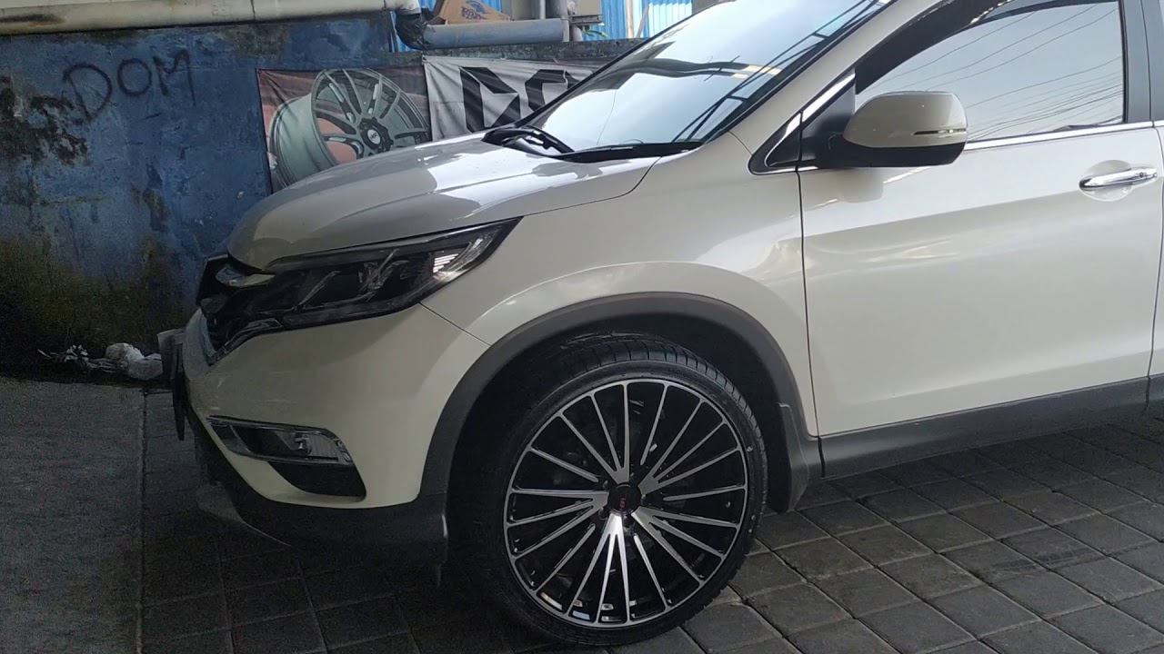 Modifikasi Honda Crv Pakai Velg Hsr Ring 22 Keren Youtube