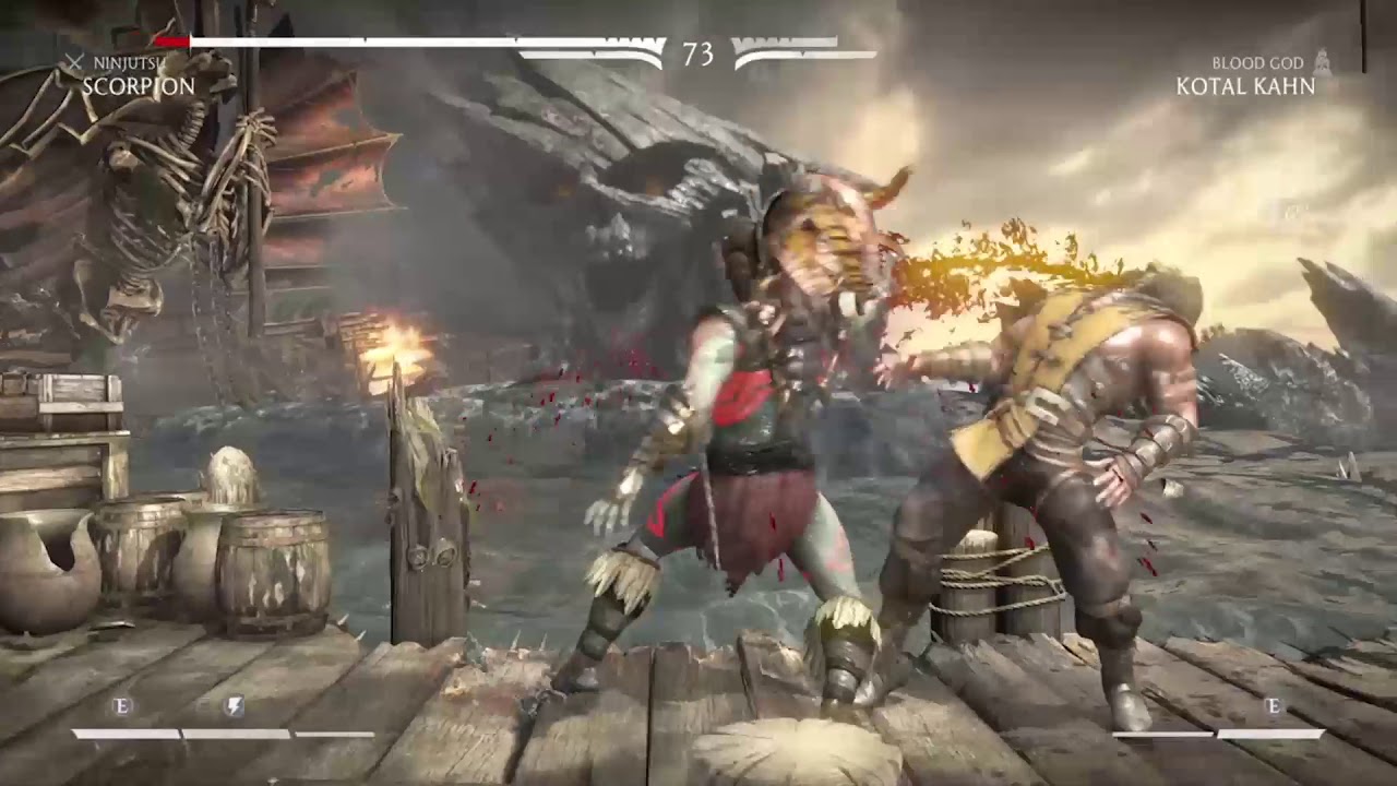 Scorpion Special Moves Mortal Kombat X YouTube