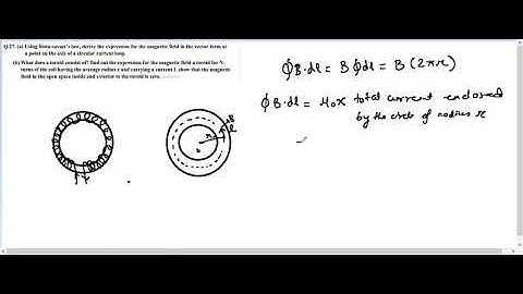 CBSE - 2013 Class 12 Physics- Question 27(Part 2)Solution