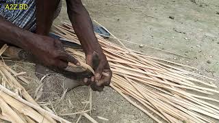 how to make wicker from bamboo | Bamboo Art | কিভাবে বাঁশের বেতি তুলতে হয়