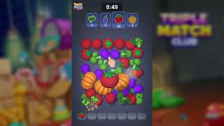 Triple Match Club! The Ultimate Triple Matching 3D Puzzle Gameplay Ad Variant_Vegetables_FullClear screenshot 3