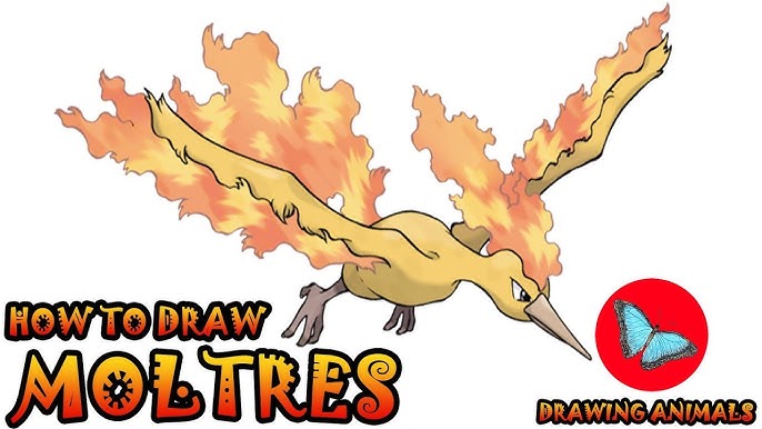 Desenho para colorir Pokémon Sword e Shield : Galarian Moltres 31