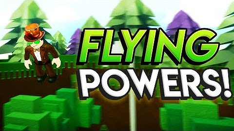Flying Powers Tutorial In Roblox Build A Boat For Treasure!