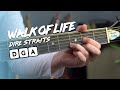 Play Walk Of Life by Dire Straits on guitar (beginner + intermediate level!)