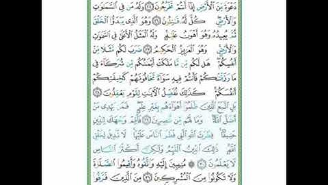 #سورة الروم #الآيات (29-30) تلاوة وأحكام الآنسة سمية#قليل دائم خير