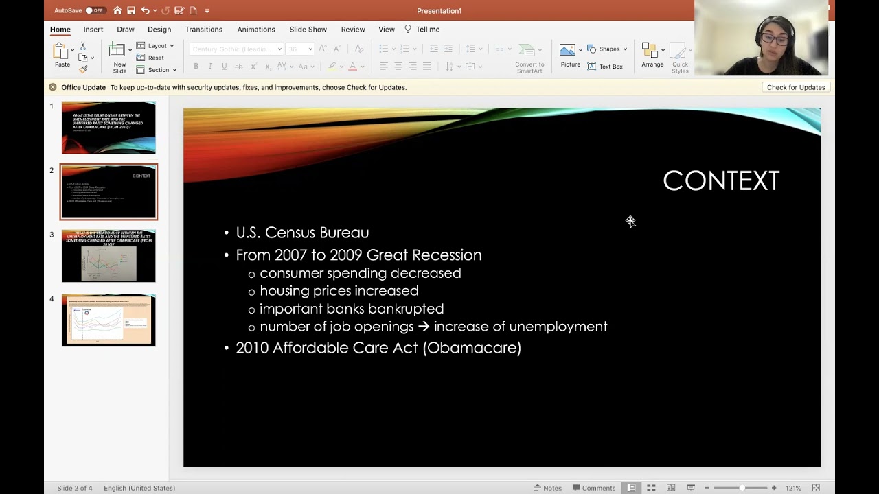 CS 625: Data Visualization Presentation - Sara Negri