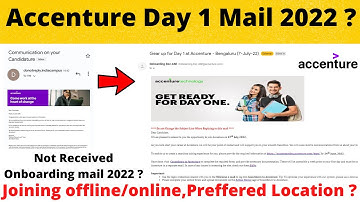 Accenture 2022 onboarding | Accenture 2022 batch joining date | Countdown to accenture 2022 ?