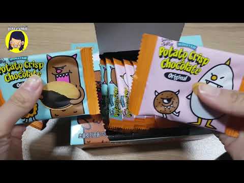 달코미의 달달리뷰 - 포테이토크리스프초코 _ 단짠과자