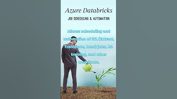 Azure DB Job Scheduling & Automation #azure #databricks #dataengineering #learingvideos