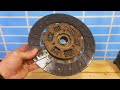 Amazing Clock from car parts