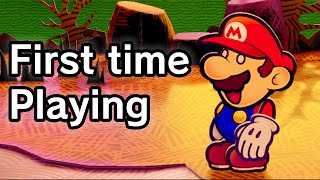 My First time playing Paper Mario Thousand Year Door | Blind Playthrough