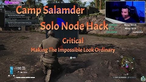 Call me Mr. Make it Possible/ SOLO NODE HACK/ Camp Salamander/ Ghost Recon Breakpoint
