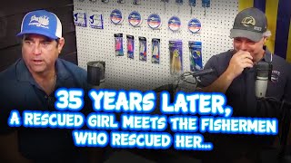 35 YEARS LATER, girl meets the fishermen who rescued her from sea. | Dads Also Cry #5