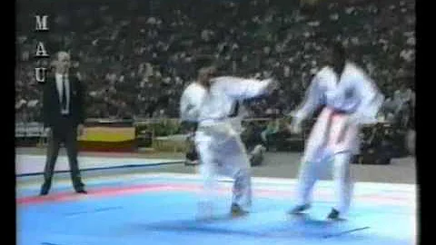 Karate - Villa De Madrid 1992 - V.Alvarado Vs W.Otto