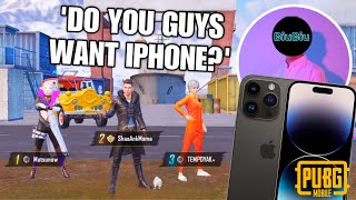 *Carry* Me To Chicken Dinner \u0026 Win An iPhone | Fake Pinn Yang in PUBG MOBILE