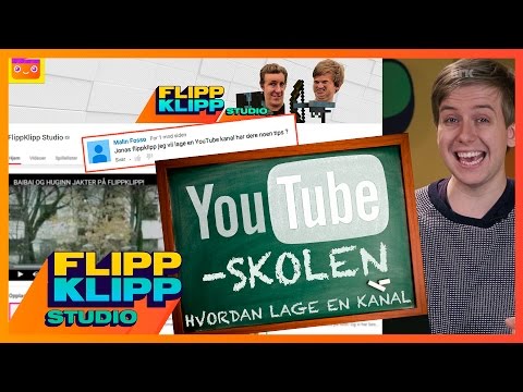 Video: Hvordan Lage En YouTube-kanal