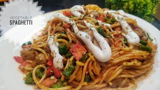 Vegetable Spaghetti Recipe - Kitchen With Shaggy