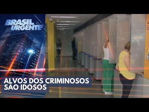 Quadrilha dava golpes dentro de agência bancária