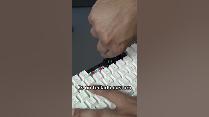 Este teclado tiene TODO!