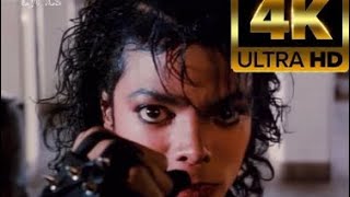 Michael Jackson- Bad 4K Music Video Shorter Version