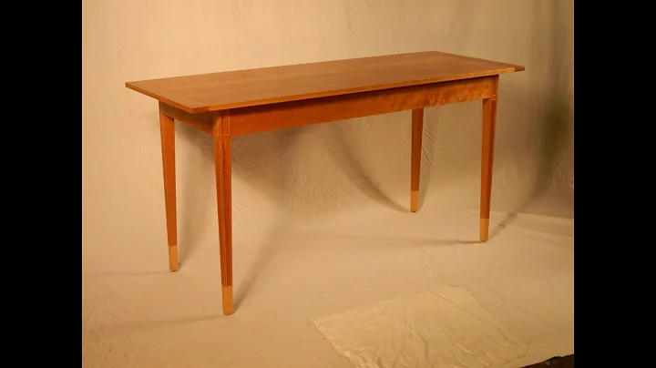 Prowell Furniture Cherry Hall Table Building Process