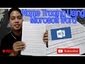 Steps how to make name tracing worksheet | Tagalog tutorial