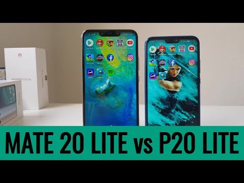 Speed Test Huawei Mate 20 Lite vs Huawei P20 Lite