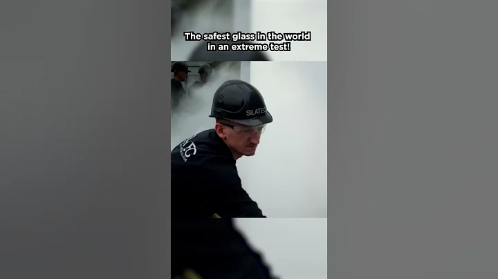 Extrem cold test of the safest glass in the world! #silatec