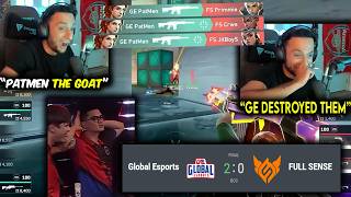FNS Reacts To Unbelievable Moments Of GE vs FS For 25 Minutes Straight