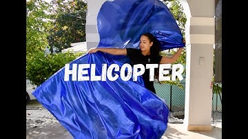 Tutorial Worship Flags Dance ( Move: Helicopter)