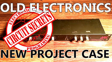 How to salvage old electronics for project cases