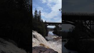 Gooseberry Falls MN #midwest #camping #nature #fyp