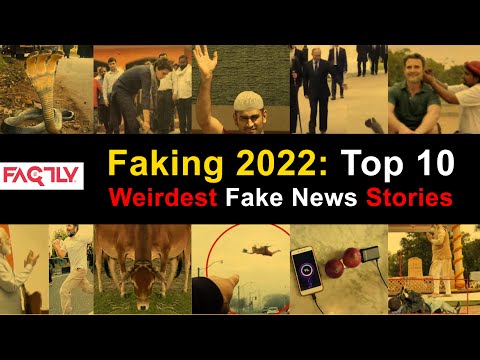 Faking 2022: Top 10 Weirdest Fake News Stories