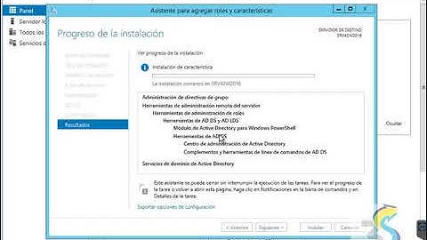 3S en la Red Configuracion controlador de dominio, Active Directory Windows 2012 r2