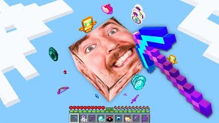 Minecraft Ama Tek Blok Para