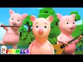 Пять маленьких свиней прыгать на кровати детский сад стихи для детей