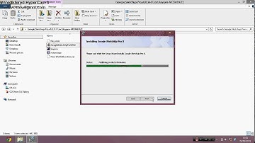 Installing Google Sketchup Pro 8 on Windows 8