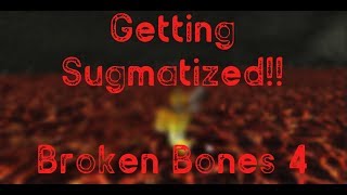 Getting Sugmatized! | ROBLOX Broken Bones 4 Resimi