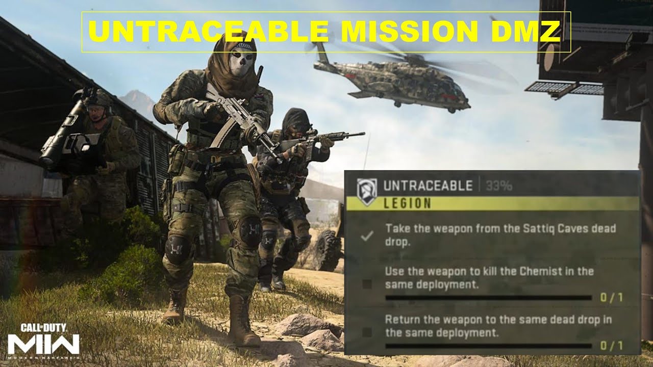 Untraceable DMZ Mission YouTube