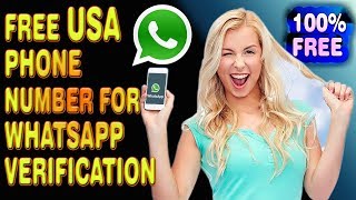 Free US Number for WhatsApp Verification or Any Account Activation Working 100% 2019 screenshot 5
