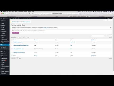 Using Flamingo Wordpress Plugin as a backup protocol for email leads and inquiries in Contact Form 7